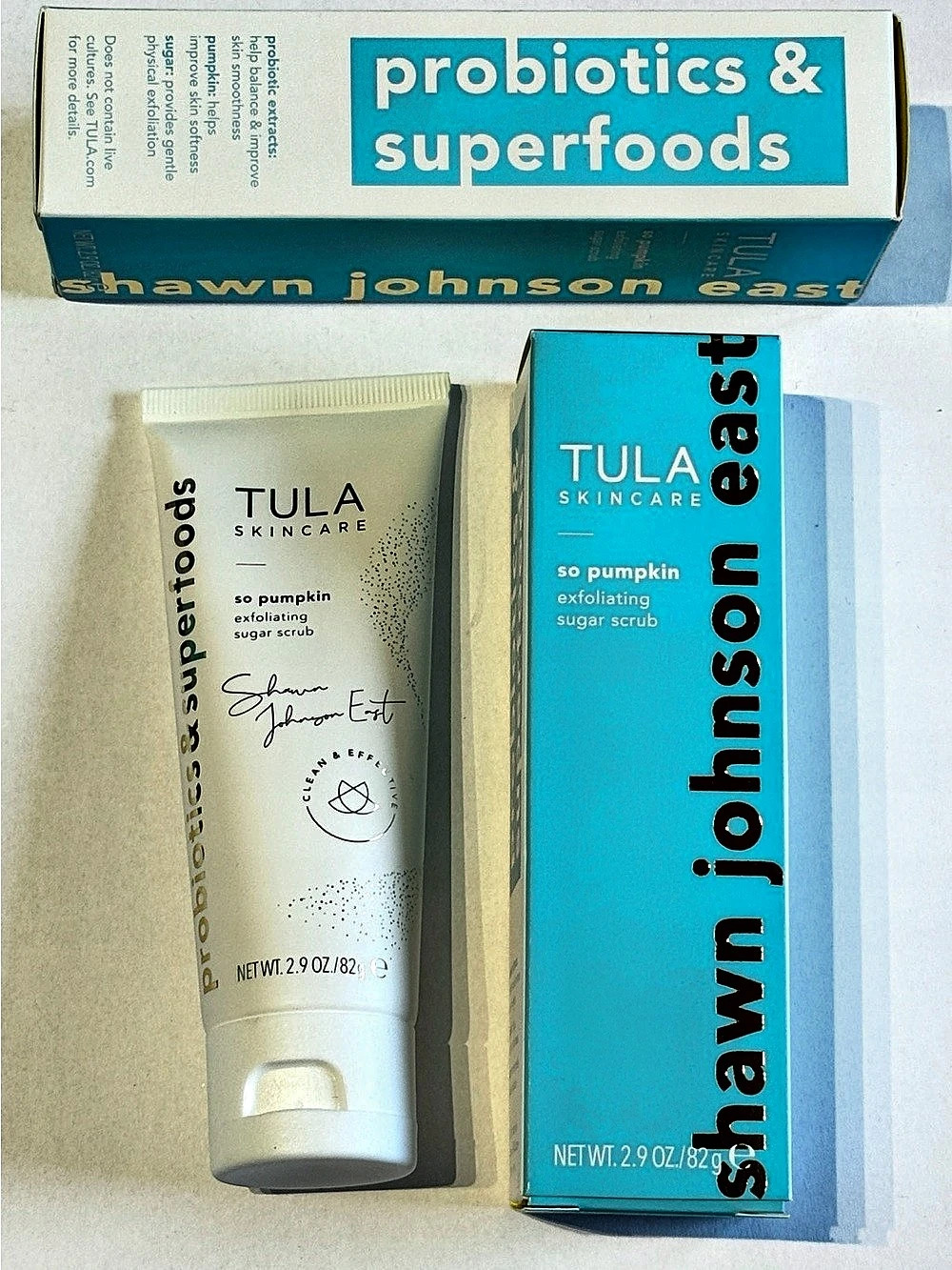 TULA Skincare Probiotics & Superfoods Pumpkin Exfoliating Sugar Scrub 2.9 oz